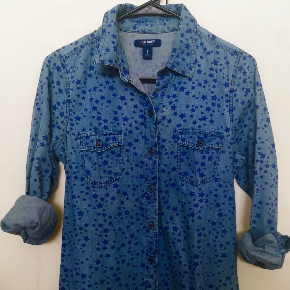 Denim shirt